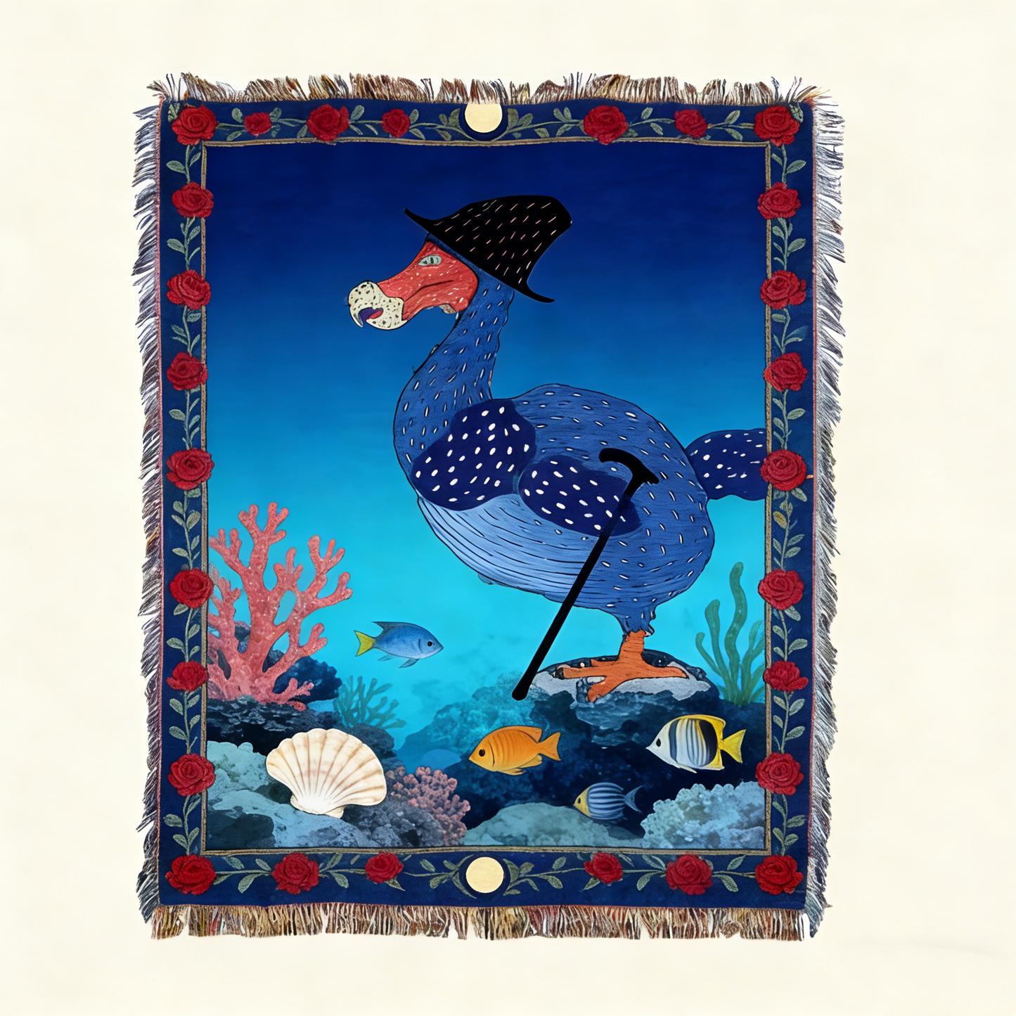 Rich Fabric Texture Throw