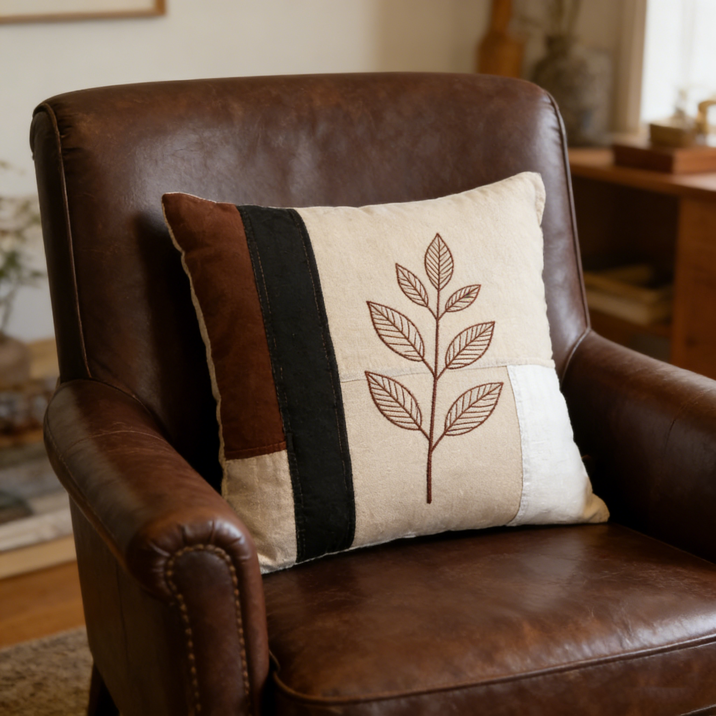 Natural Organic Cotton Cushion