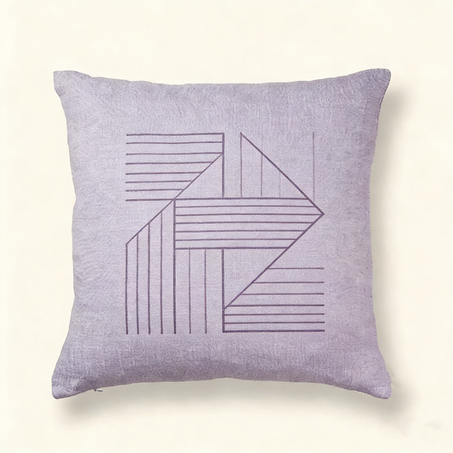 Contrast Linen Cushion