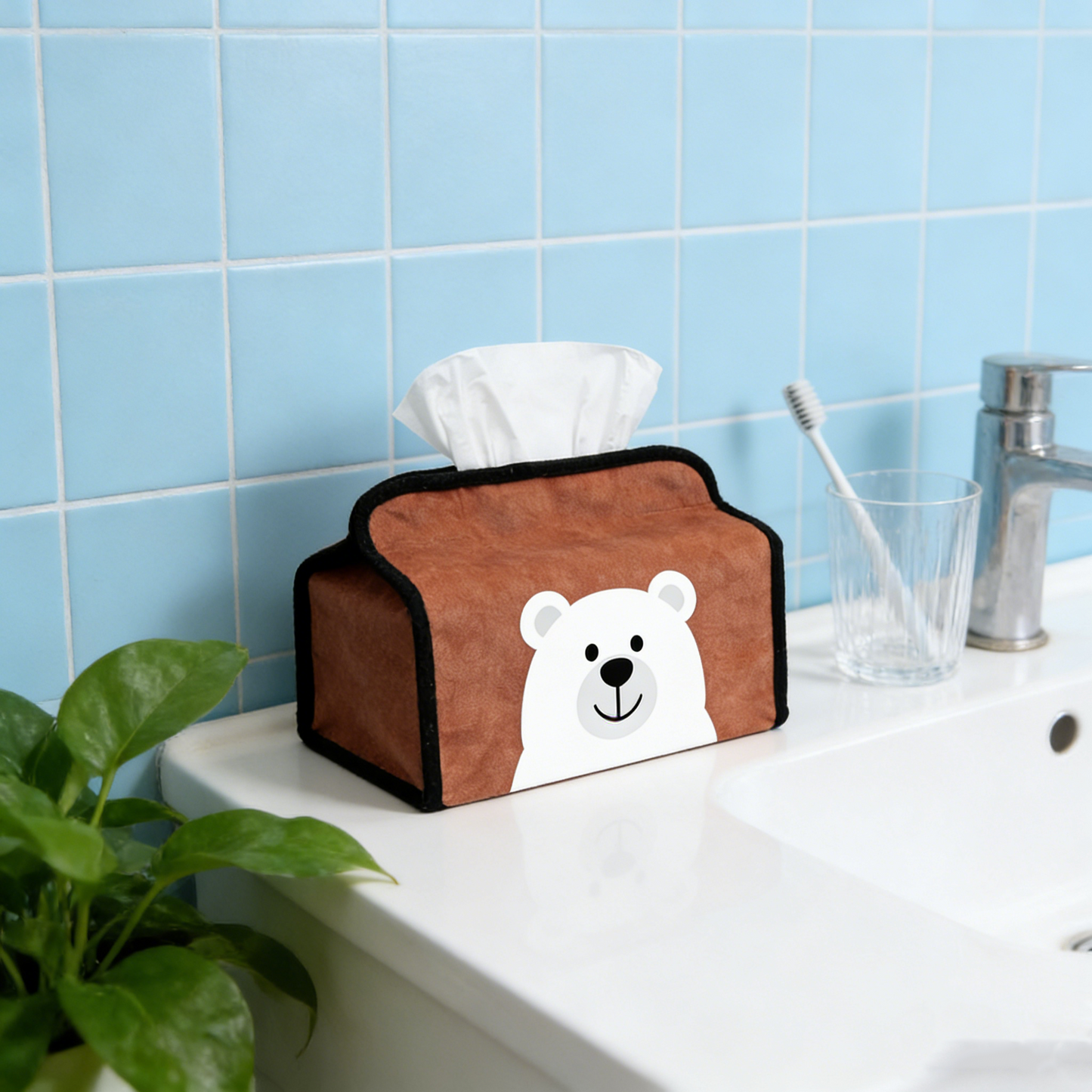 Playful Tissue Case - Orange