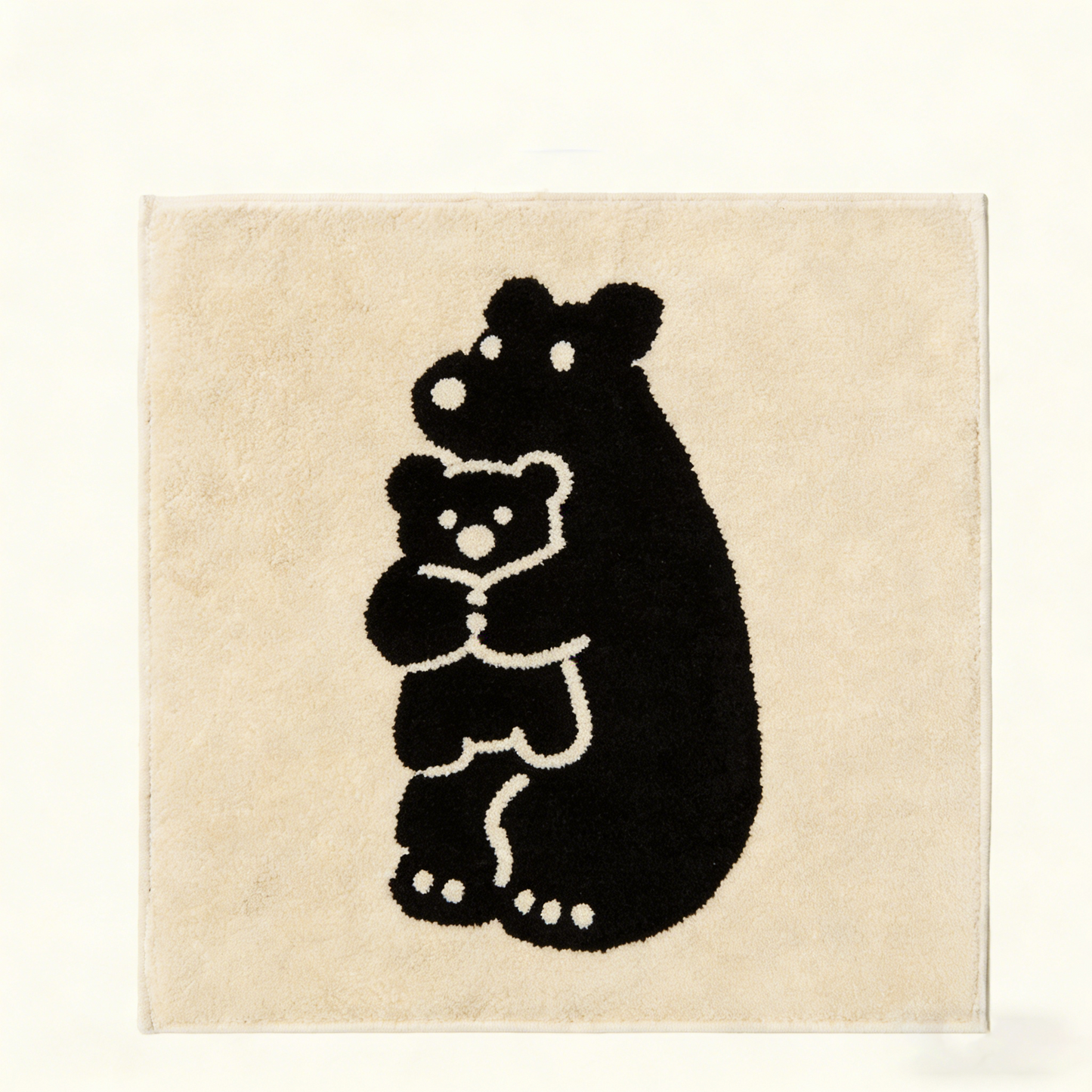 Bear Hand Towel - Cream