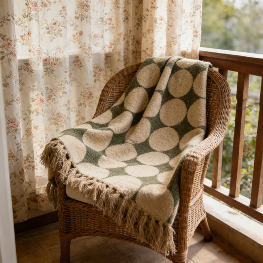 Recycled Cotton Rich Throw