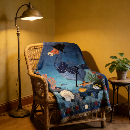 Rich Fabric Texture Throw