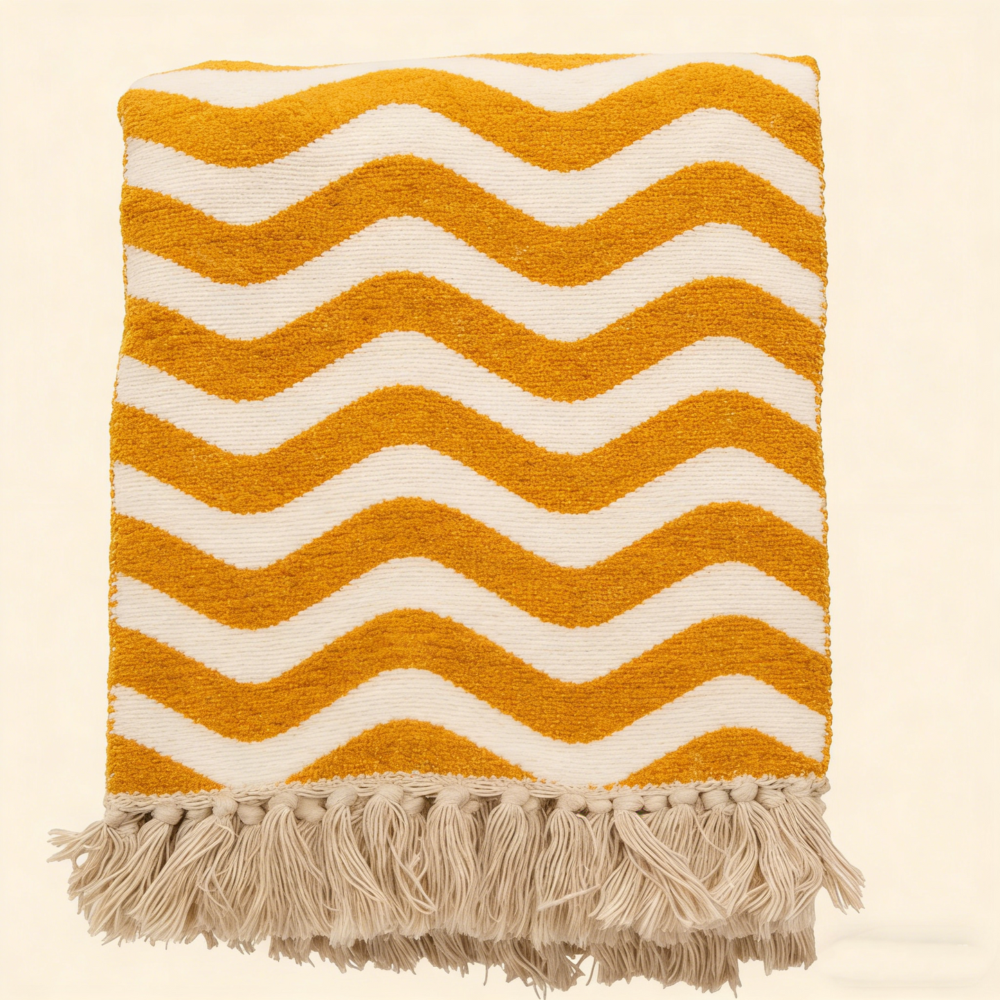 Elegant Stripes Throw - Nature