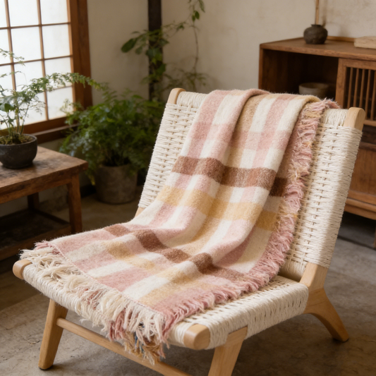 Soft Graphic Throw - Multicolour