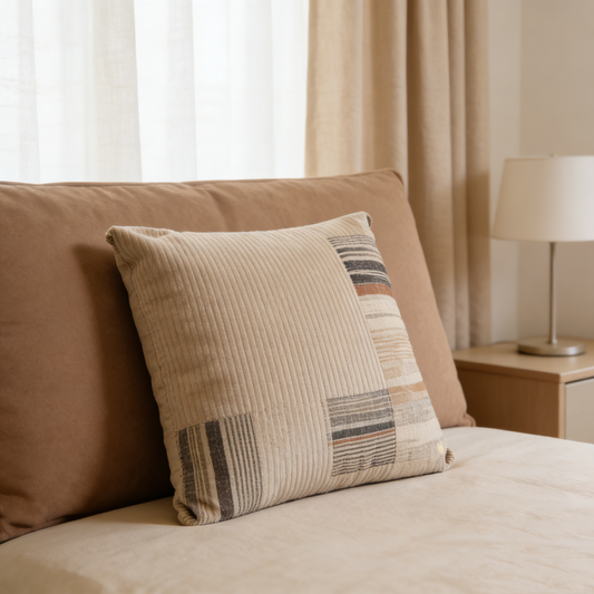Rich Corduroy Texture Cushion