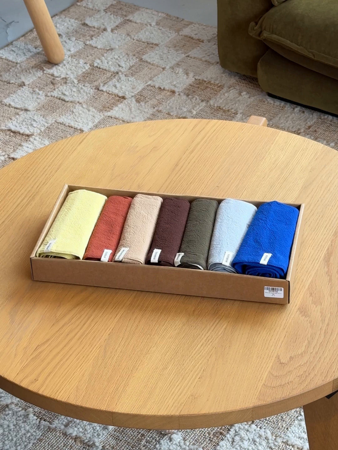 Ferm Living Day Tea Towel, Set of 7